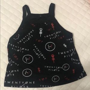 Twenty One Pilots crop top